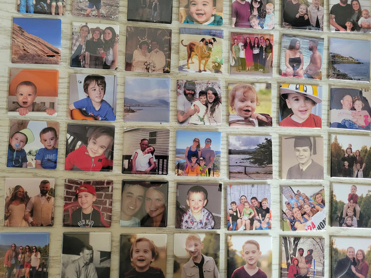 Custom Photo Magnets (Set of 9)