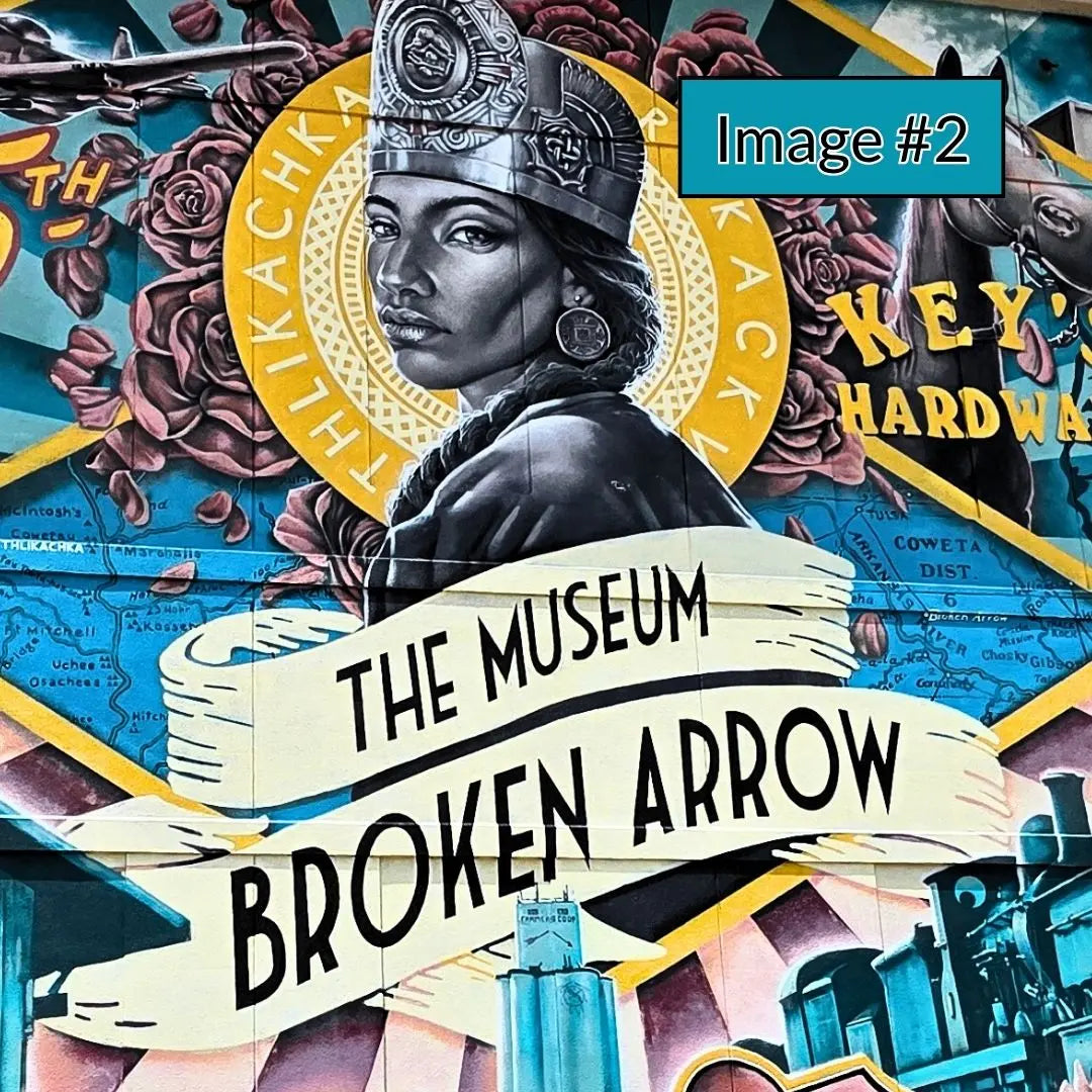 Downtown Roots Broken Arrow Magnet