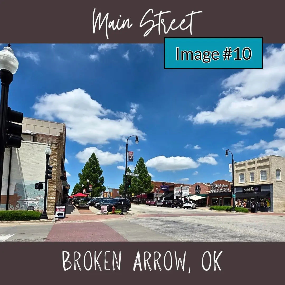Downtown Roots Broken Arrow Magnet