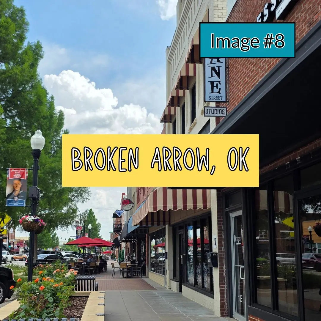 Downtown Roots Broken Arrow Magnet