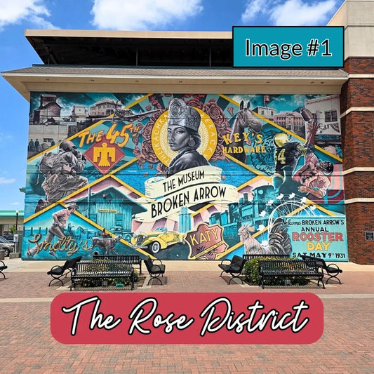 Downtown Roots Broken Arrow Magnet